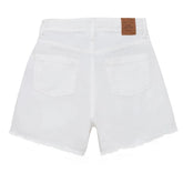 Short Blanco Para Niña